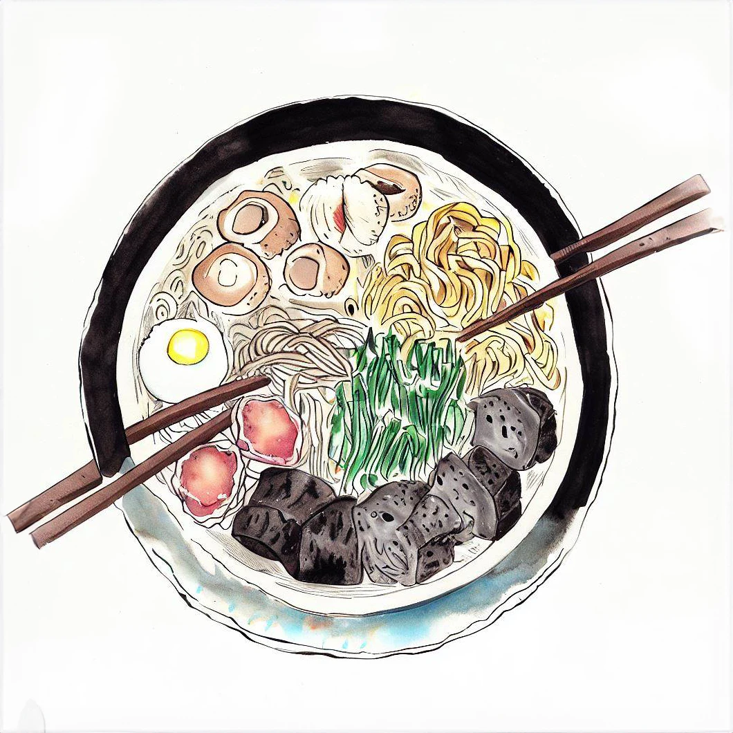 Minimalist Web Design: Mastering Design Subtraction for Web Excellence 3 a bowl of ramen